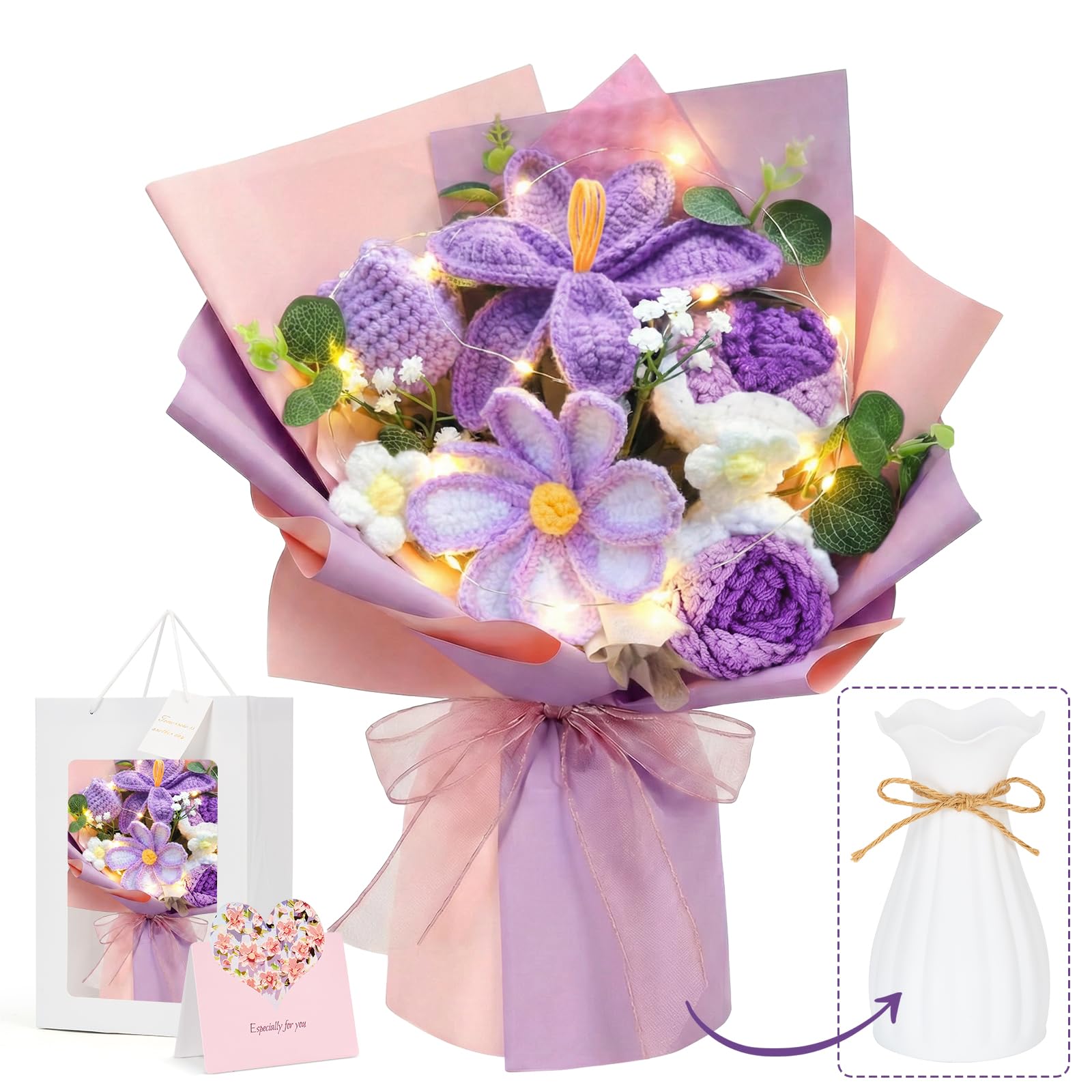 Rerp Crochet Flower Bouquet
