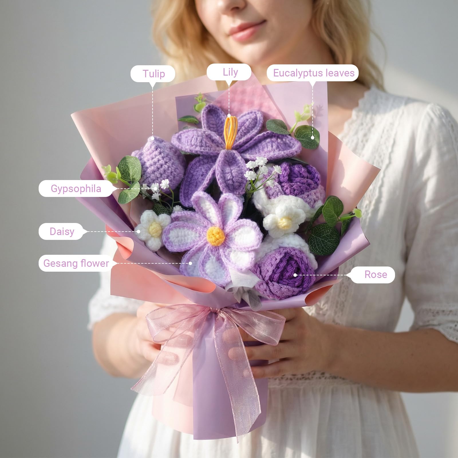 Rerp Crochet Flower Bouquet
