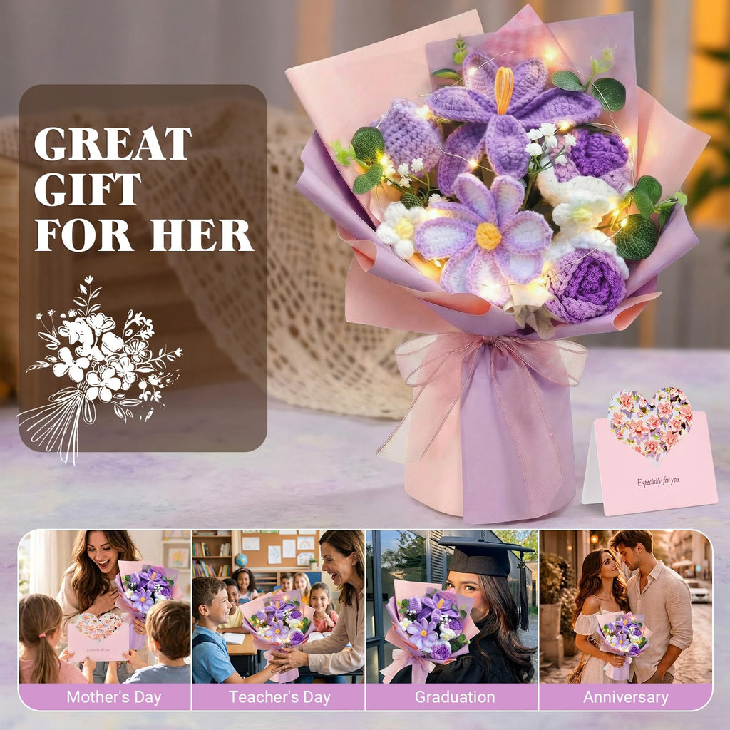 Rerp Crochet Flower Bouquet